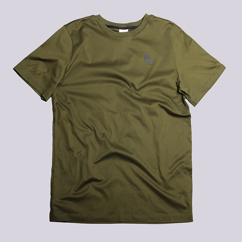 мужская зеленая футболка Nike Lab Essentials Tee 823669-331 - цена, описание, фото 1